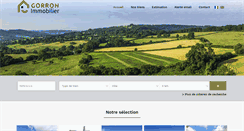 Desktop Screenshot of gorronimmobilier.com